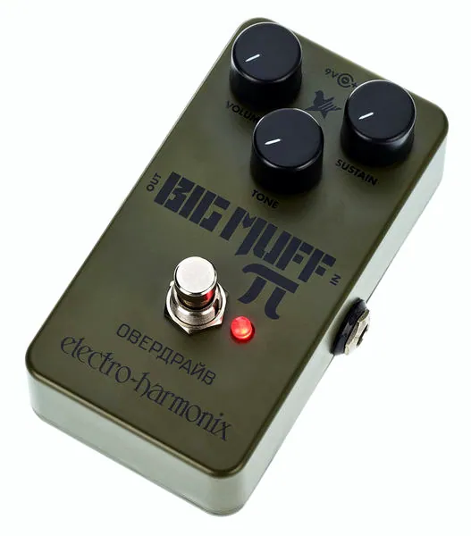 Electro Harmonix Green Russian Big Muff Fuzz - Photos, Tests & Avis