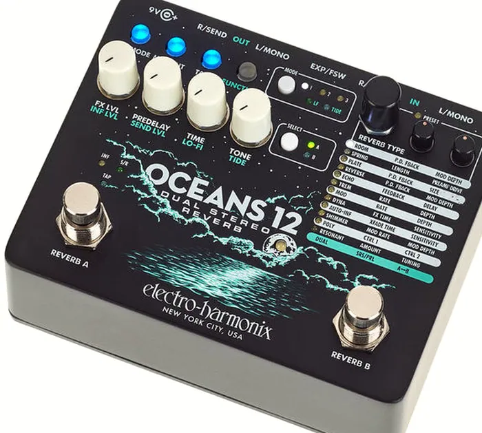 Electro Harmonix Oceans 12 Reverb