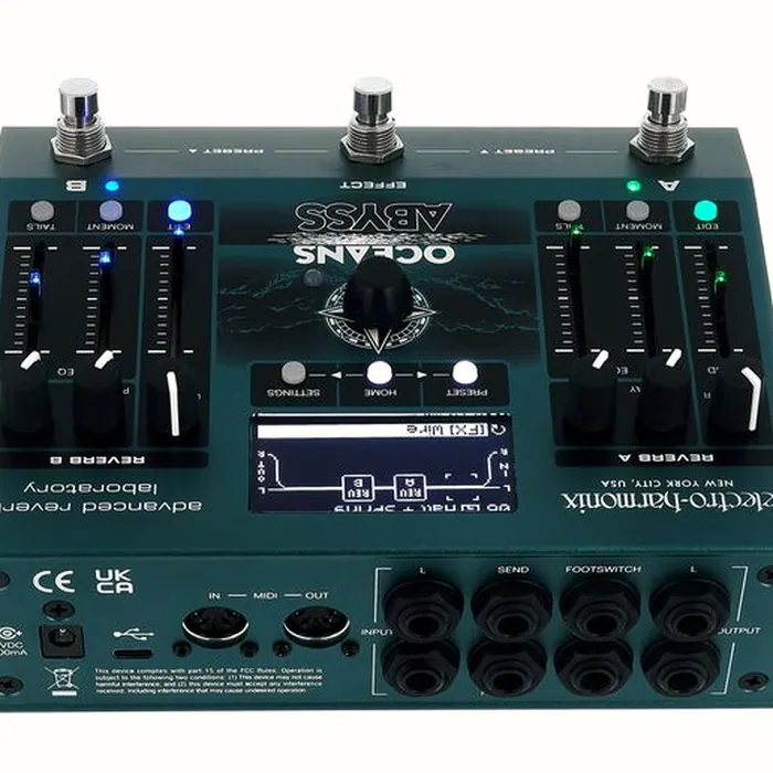 Electro Harmonix Oceans Abyss Reverb – photo 7