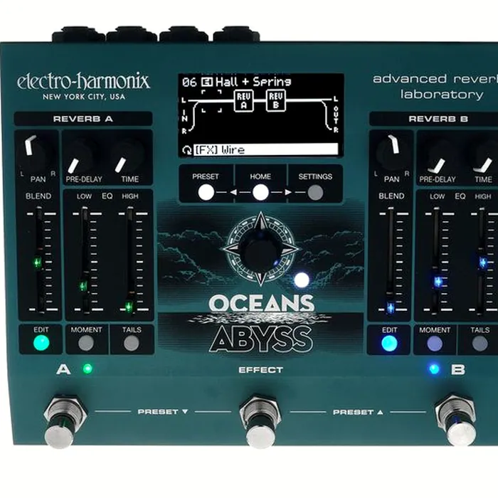 Electro Harmonix Oceans Abyss Reverb – photo 8