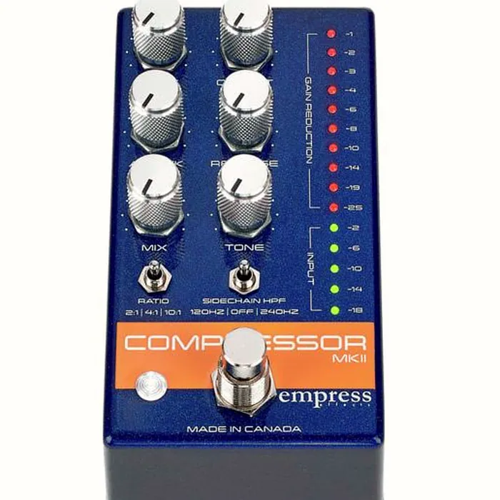 Empress Effects Compressor MKII Blue – photo 5