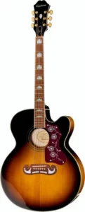Guitare acoustique Epiphone EJ-200SCE VS | Test, Avis & Comparatif