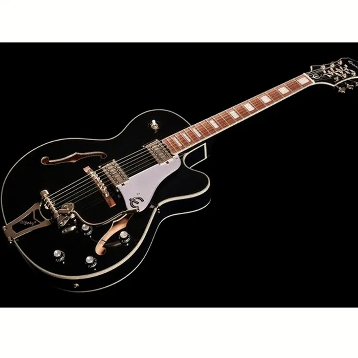 Epiphone Emperor Swingster Black Aged – photo 11