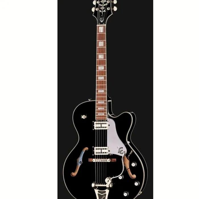 Epiphone Emperor Swingster Black Aged – photo 4
