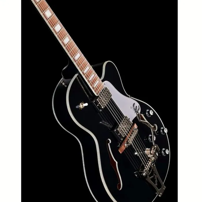Epiphone Emperor Swingster Black Aged – photo 12