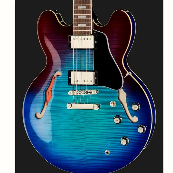 Epiphone ES-335 Figured Blueberry Burst – photo 6