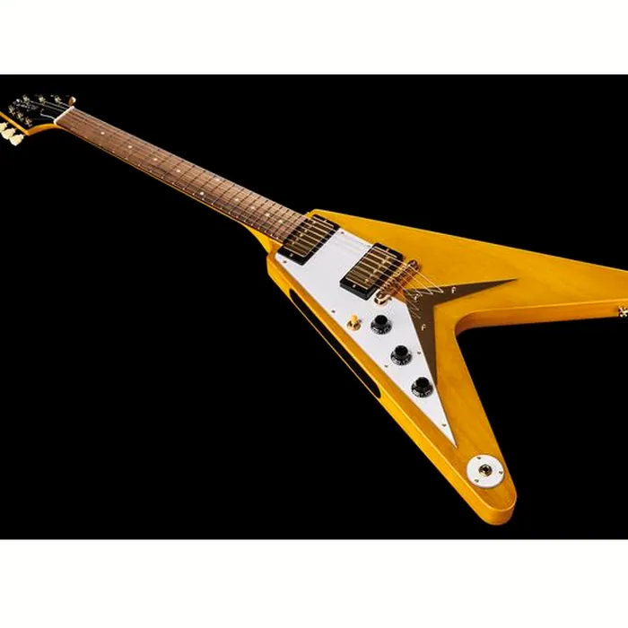 Epiphone Flying V Korina Aged Nat. LH – photo 11