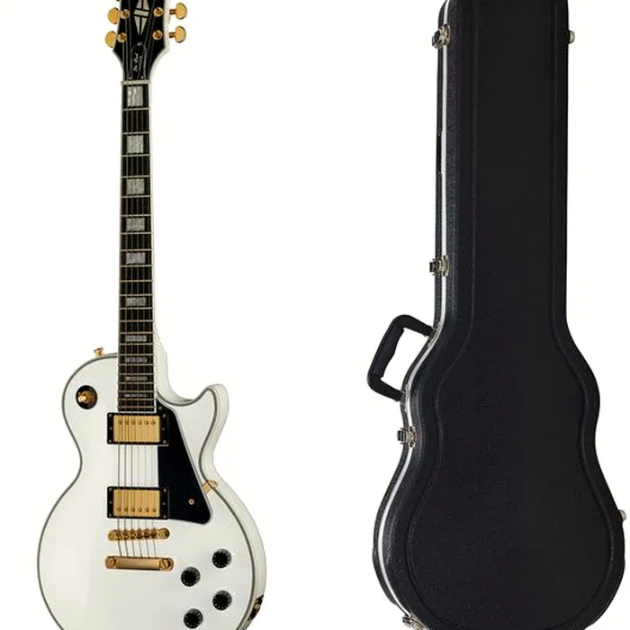 Epiphone Les Paul Custom Alpine w/Case – photo 2