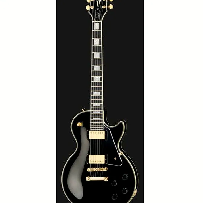 Epiphone Les Paul Custom Ebony w/Case – photo 4