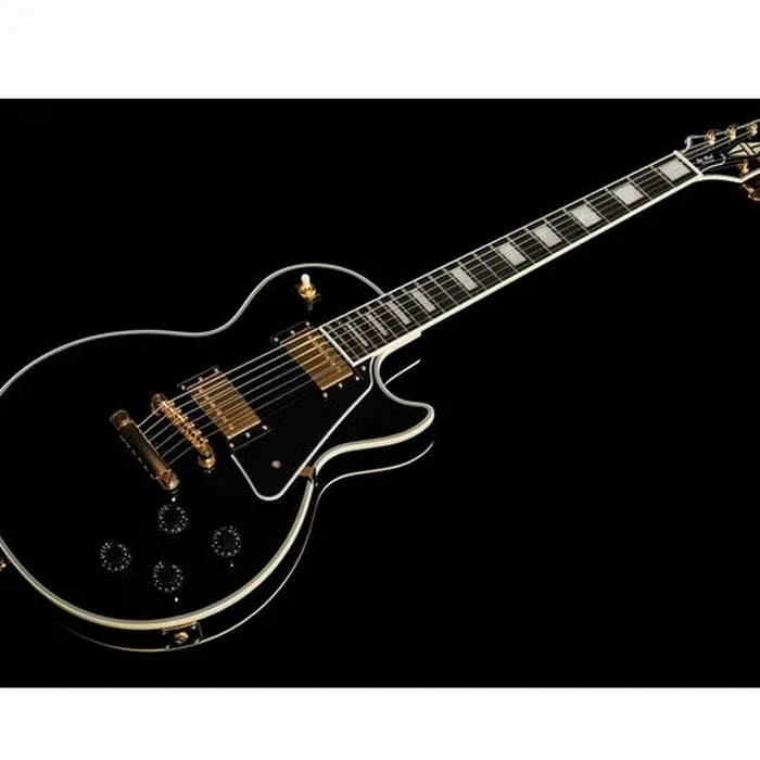 Epiphone Les Paul Custom Ebony w/Case – photo 7