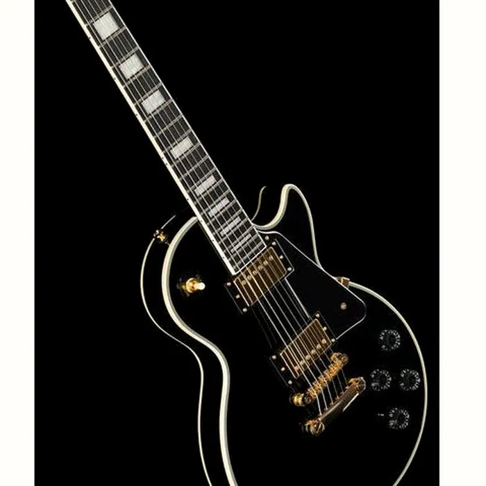 Epiphone Les Paul Custom Ebony w/Case – photo 8