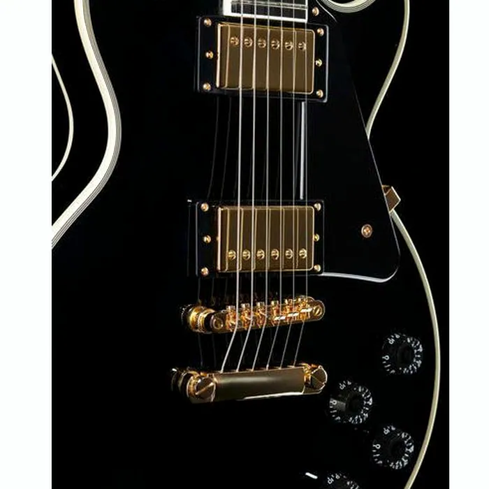 Epiphone Les Paul Custom Ebony w/Case – photo 11