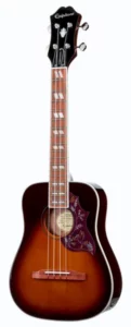 Le ukulélé Epiphone Ukulele Hummingbird Outfit TSB | Test, Avis & Comparatif