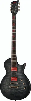 ESP LTD BB-600 Baritone QM STBLKBS