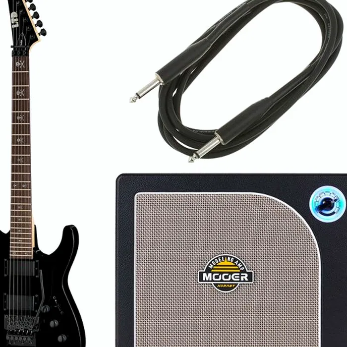 ESP LTD KH-202 BLK Kirk Ham Bundle – photo 2