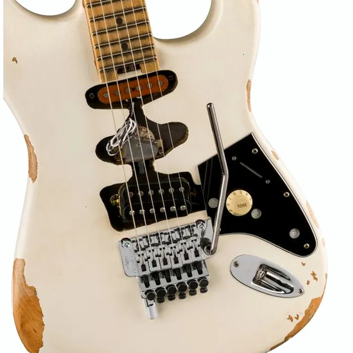 Evh Frankenstein Relic Maple WH – photo 5