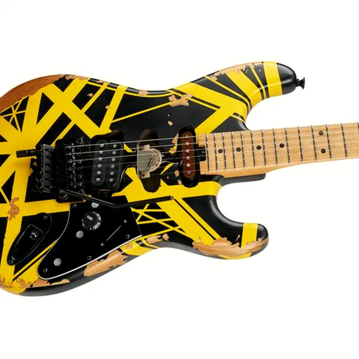 Evh Frankie Striped MN Relic B/Y – photo 6