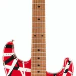 La guitare électrique Evh Frankie Striped MN Relic R/W/B | Test, Avis & Comparatif