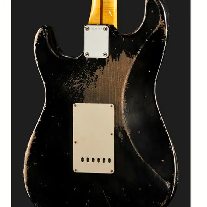 Fender 56 Strat Black Hvy Relic MBJS – photo 7