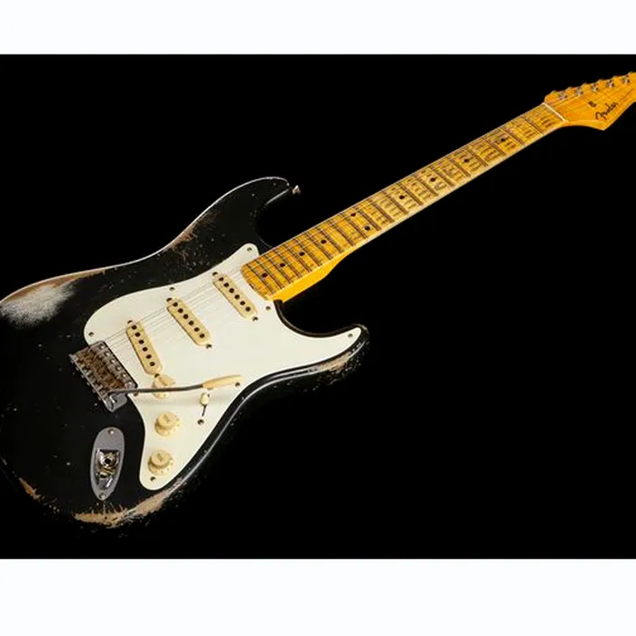 Fender 56 Strat Black Hvy Relic MBJS – photo 11