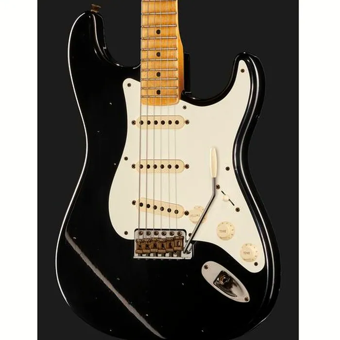 Fender 57 Strat BLK Journeyman Relic – photo 6
