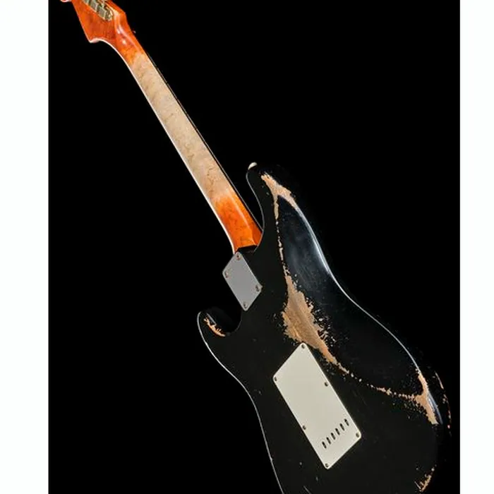 Fender 60 Strat BLK Heavy Relic MBAH – photo 11