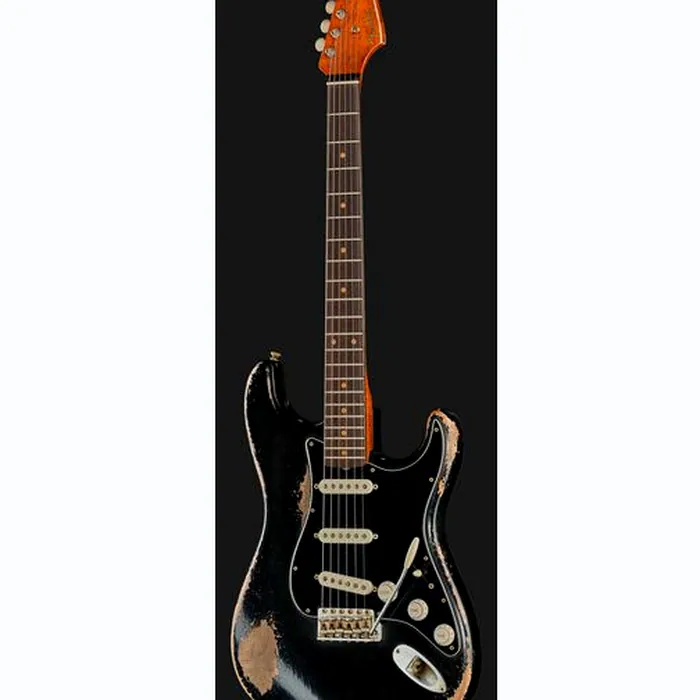 Fender 60 Strat BLK Heavy Relic MBAH – photo 4