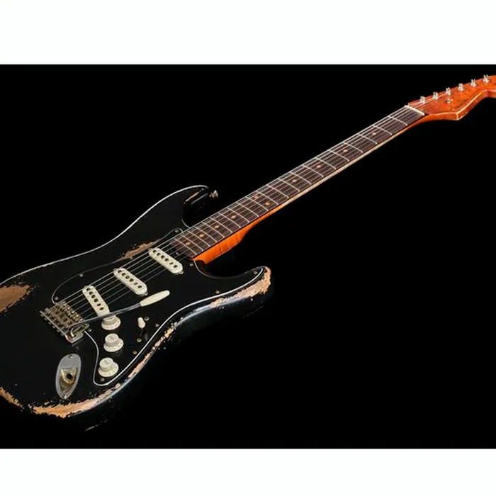 Fender 60 Strat BLK Heavy Relic MBAH – photo 10