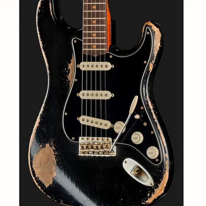 Fender 60 Strat BLK Heavy Relic MBAH – photo 6