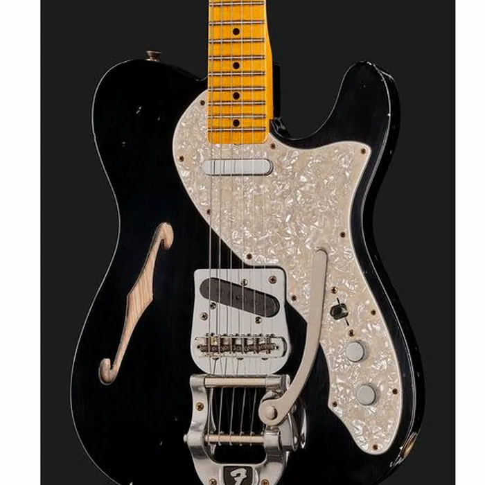 Fender 68 Tele Thinline ABLK Relic – photo 6