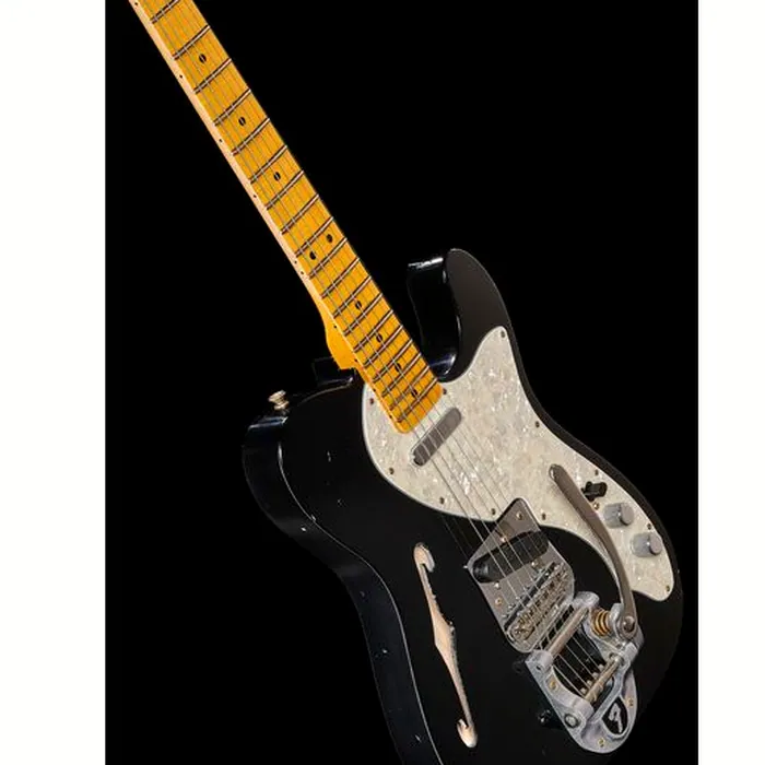 Fender 68 Tele Thinline ABLK Relic – photo 12
