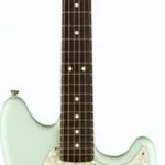 La guitare électrique Fender AM Perf Mustang RW Satin SBL | Test, Avis & Comparatif