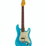 La guitare électrique Fender AM Pro II Strat HSS MBL Avis & Test