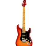 La guitare électrique Fender AM Ultra Luxe Strat MN PRB Test et Avis