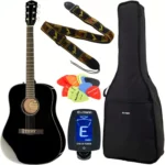 Guitare acoustique Fender CD-60 BK Bundle | Test, Avis & Comparatif