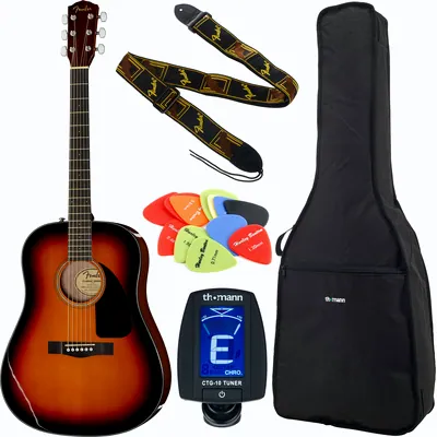 Fender CD-60 SB Bundle