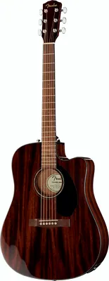 Fender CD-60SCE All Mah B-Stock