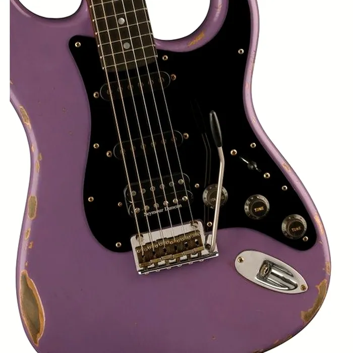 Fender Custom Violet Strat Relic MBAM – photo 5