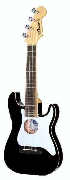 Fender Fullerton Strat Ukulele Black