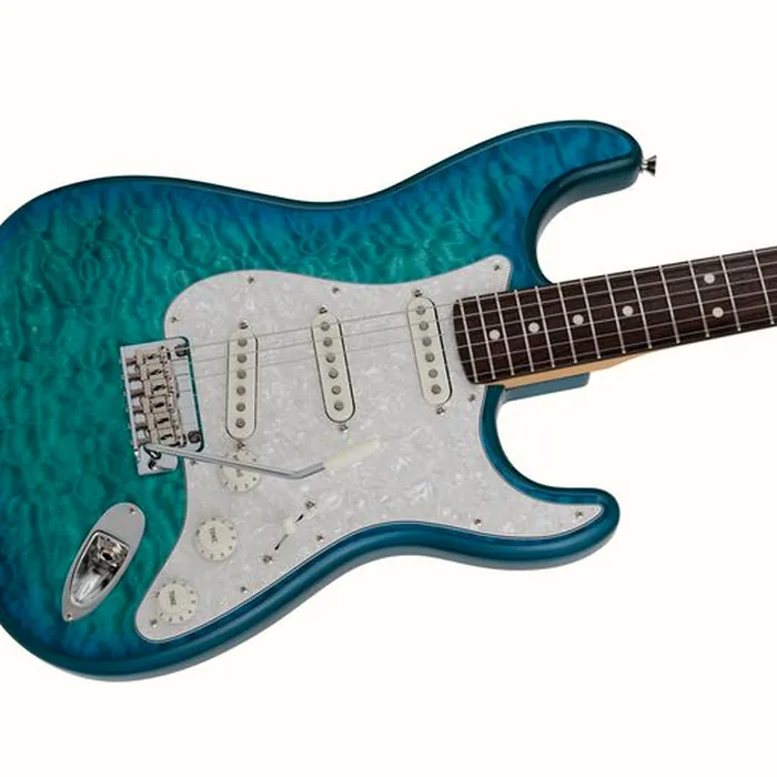 Fender Hybrid II Strat RW Quilt AQM – photo 6