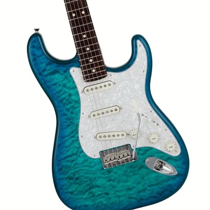 Fender Hybrid II Strat RW Quilt AQM – photo 5