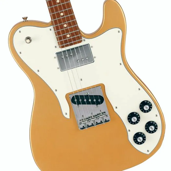Fender MIJ Hybrid Tele LTD Gold – photo 5