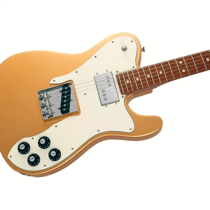 Fender MIJ Hybrid Tele LTD Gold – photo 6
