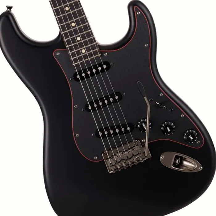 Fender MIJ LTD Hybrid II Strat Noir – photo 6