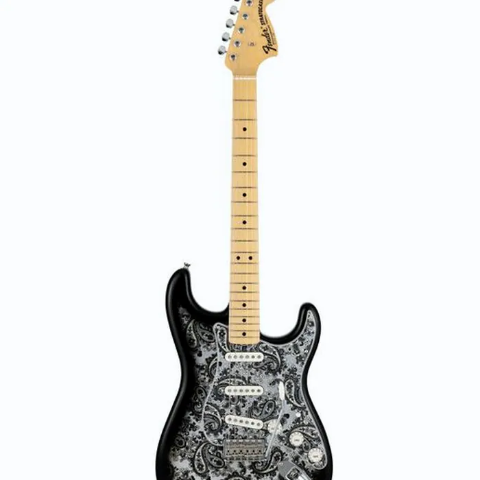 Fender MIJ Strat MN Black Paisley – photo 2