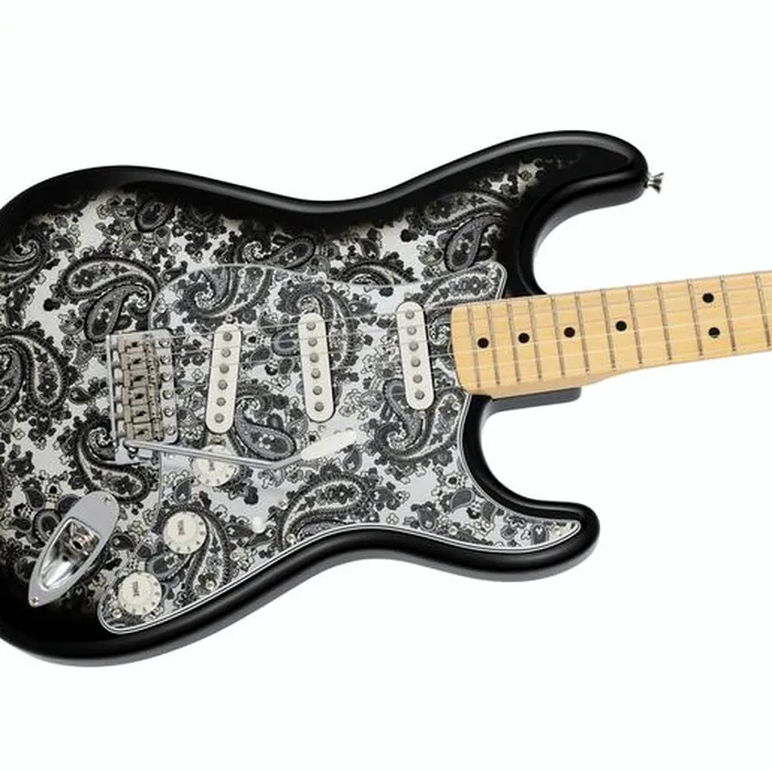 Fender MIJ Strat MN Black Paisley – photo 5