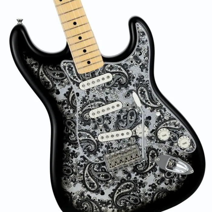 Fender MIJ Strat MN Black Paisley – photo 8