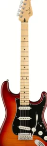 La guitare électrique Fender Player Series Strat PLT MN ACB | Test, Avis & Comparatif