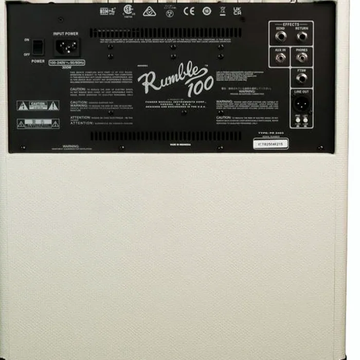 Fender Rumble 100 V3 Ivory – photo 5