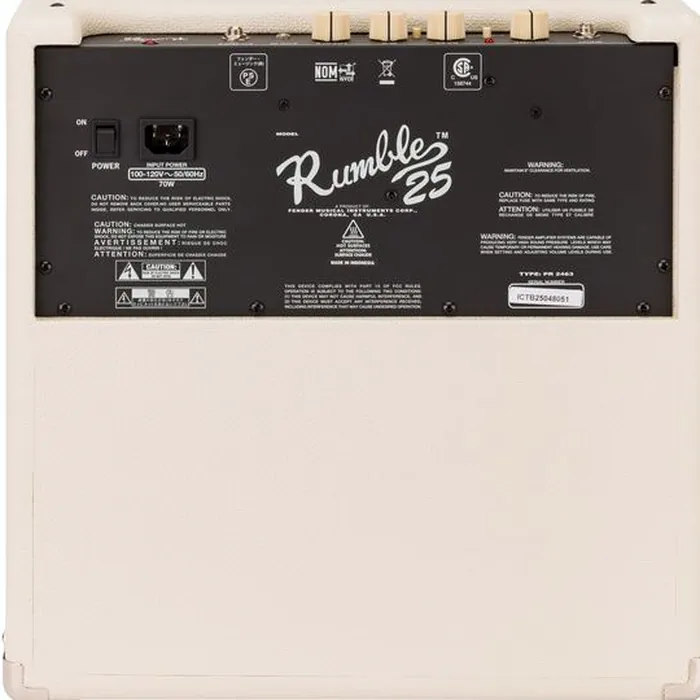 Fender Rumble 25 V3 Ivory – photo 5